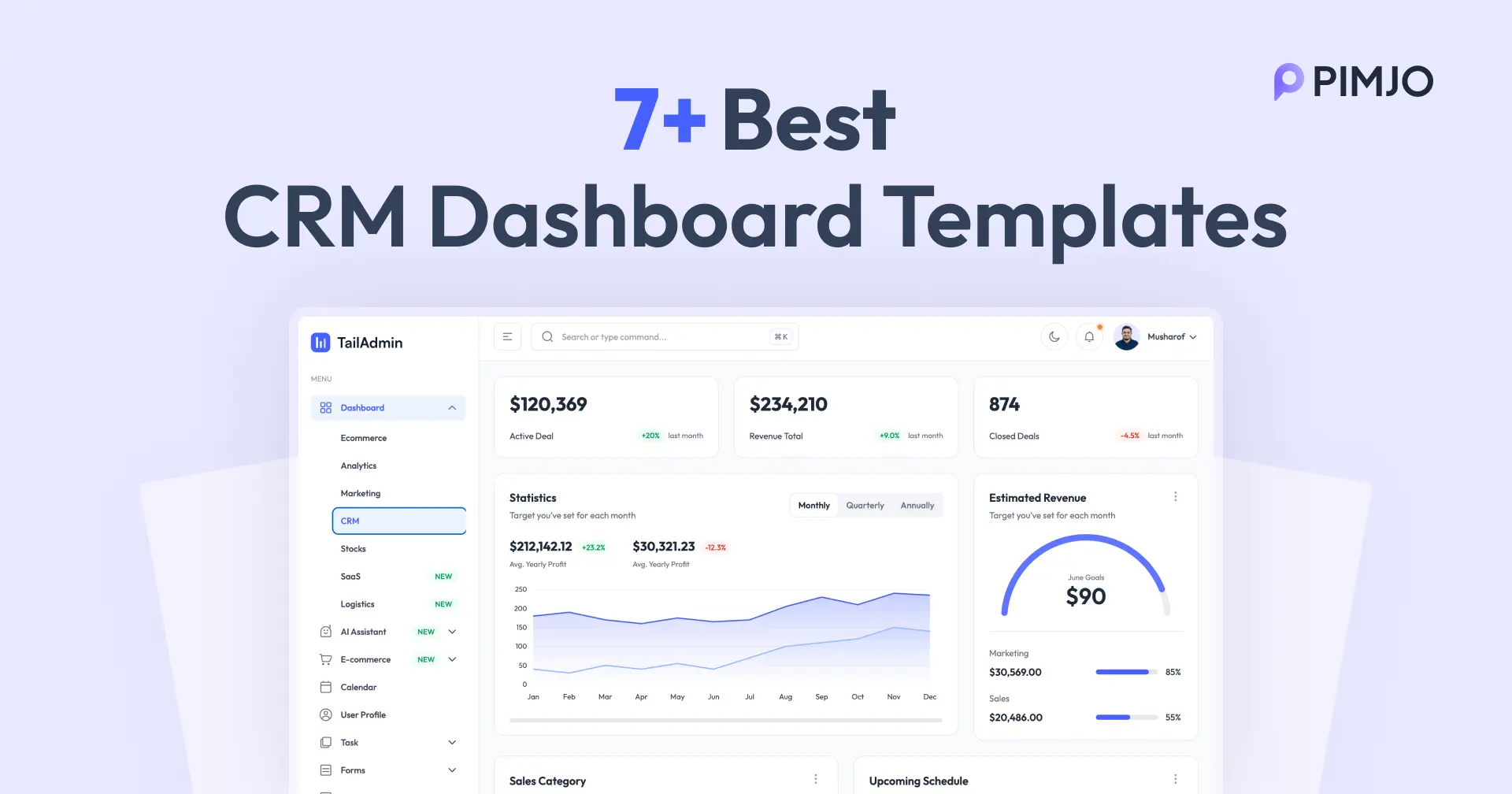 7+ Best CRM Dashboard Templates for 2026