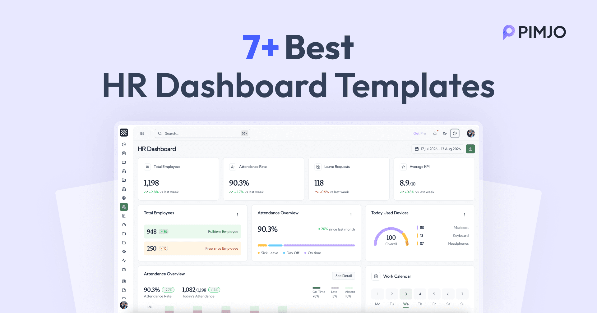 7+ Best HR Dashboard Templates for 2026